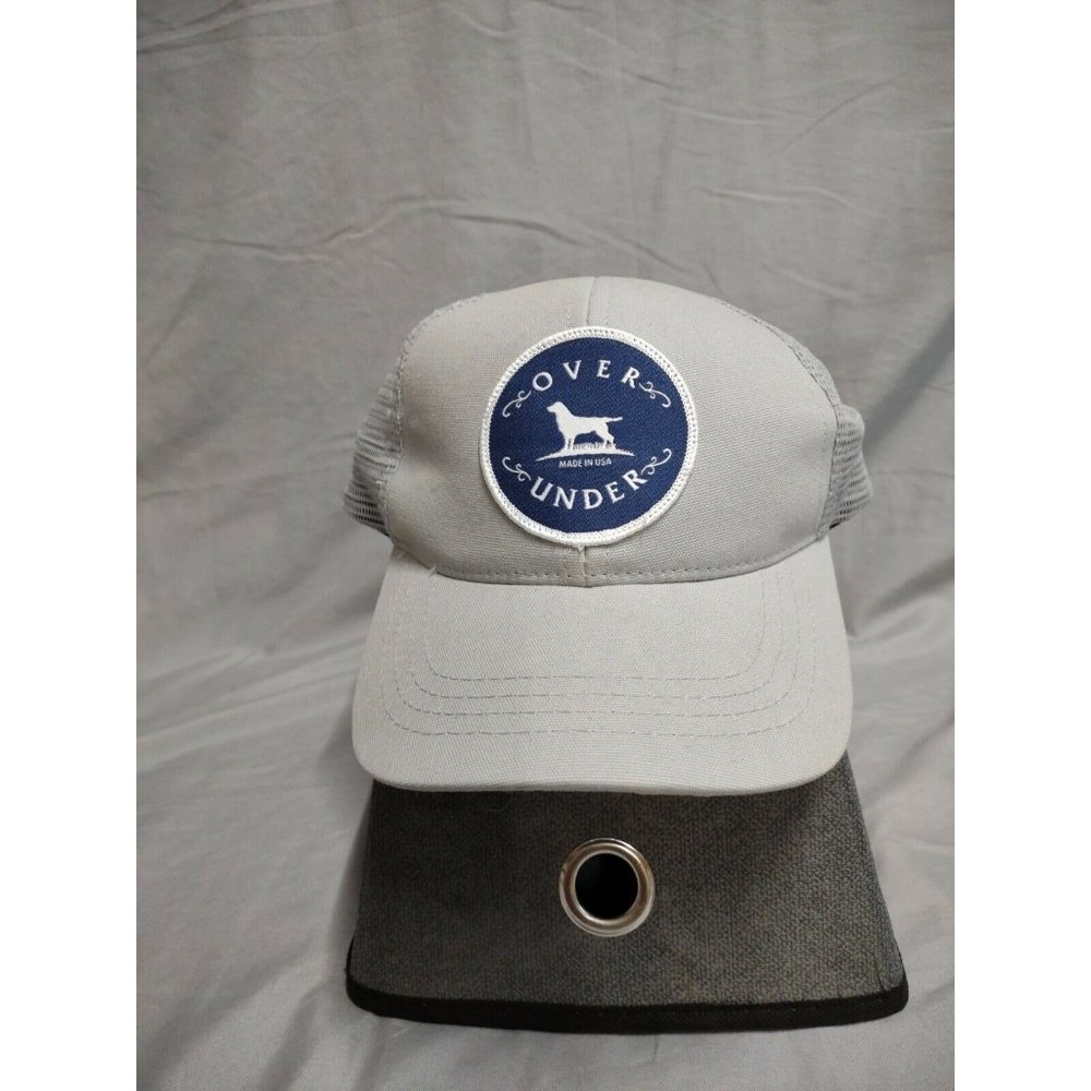 Over Under Brand Hat Made in the USA Dog EUC Mesh Snapback